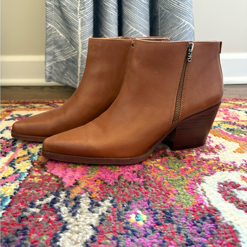 Sam Edelman Tan Ankle Boots